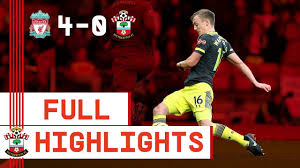 Liverpool is hanging doggedly with. Highlights Liverpool 4 0 Southampton Premier League Youtube