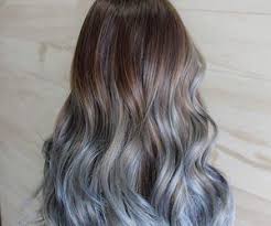 Dark Blonde Blue Long Hair Hair Color Pastel Hair Styles Blue Ombre Hair