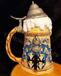 German Beer Stein Birthday Cake Beer Steins German Beer Steins Beer Stein Cake