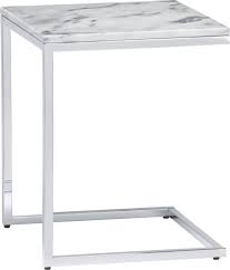 smart marble top c table cb2 decoration interieure mobilier marbre