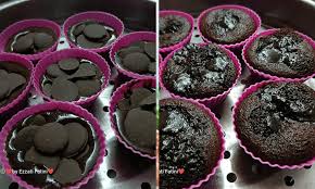 Eh maaf la yang tepi tu dah potong dulu before ambil gambar hihi. Resepi Kek Coklat Kukus Tanpa Serbuk Koko Enak Dan Mudah Resepi Pemakanan