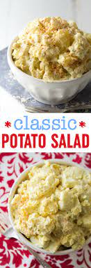 Classic Potato Salad Recipe Easy Potato Salad With Egg Recipe Classic Potato Salad Potatoe Salad Recipe Easy Salad Recipes