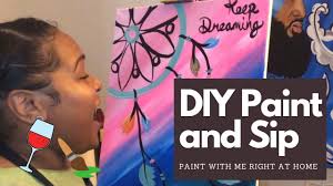 Paint And Sip At Home — Michelle The Painter