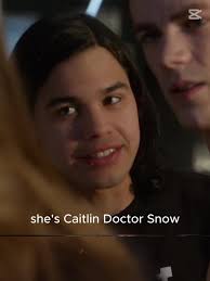 Jay Garrick and Caitlin Snow