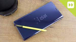 Official Samsung Galaxy Note 9 Clear View Stand Cover Review Youtube