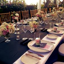 Table Set Up Decoration Bvlgari Hotel Party Table Table Set Up
