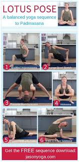 Padmasana Yoga Pose Sequence Lotus Pose Sequence