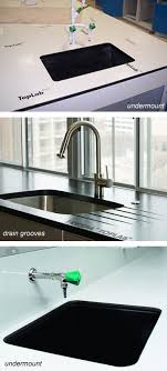 epoxy sinks undermount under counter