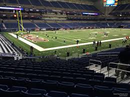 alamodome section 140 utsa football rateyourseats com