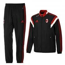 Popular preis preis top artikel nuevo. Ac Milan Schwarz Prasentation Trainingsanzug 2014 15 Adidas Sportingplus Passion For Sport