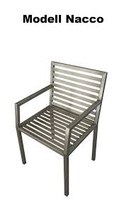 Stuhl vinjo flex freischwinger rund edelstahl samt grau. Stuhl Aus Edelstahl Riba Mulltonnenboxen