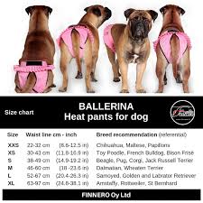 Ballerina Heat Pants For Dogs Pink Finnero Oy Ltd
