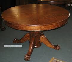 Images Of Early 1900 Furniture Antique 48 Round Quartersawed Oak Dining Table American Early 1900 Oak Dining Table Dining Table Unique Dining Tables