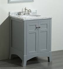 15 to 30 inch (578. Transitional 24 Inch Gray Bathroom Vanity With Marble Carrera Top Bathroom Vanity Grey Bathroom Vanity Grey Bathrooms