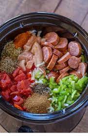 Slow Cooker Jambalaya Recipe Slow Cooker Jambalaya Jambalaya Recipe Healthy Crockpot Recipes