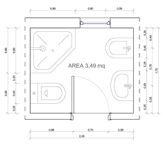 La misura ideale è di 200×200 cm e permette il posizionamento di tutti i servizi igienici di un normale locale bagno quali vasca, lavandino, bidet e wc, con la possibilità di movimento completo di un fruitore con disabilità. Bagni Dimensioni Minime