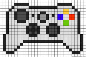 It got hard remembering where i was making a 111x111 circle. Help Needed Granny Square Xbox Controller Rug Pixel Art Minecraft Pixel Art Perler Bead Patterns