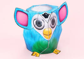 Papermau Fold Up Furby Paper Toy By Fold Up Toys