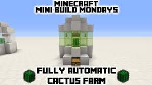 Quick episode on how to make an efficient cactus farm! 100 Automatic Cactus Farm Compact Survival Friendly