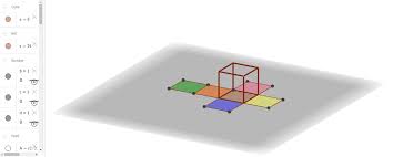 Mengapa gambar jaring jaring jadi kubus? Jaring Jaring Kubus Geogebra