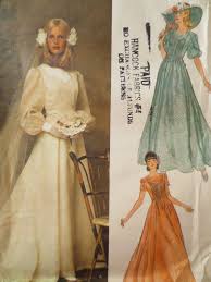 1970s Wedding Veils Pattern Vintage Vogue 1155 Sewing Pattern Wedding Dress By Sewbettyanddot 16 Vintage Vogue 1970s Dresses Dresses