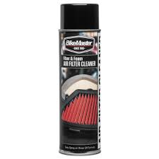 18 83 Bikemaster Air Filter Cleaner Spray 16 Ounce 1057831