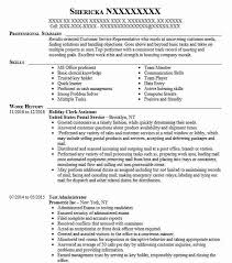 This cover letter is short but is long enough for the candidate to include some concrete achievements and explain why they're passionate about their job. Holiday Clerk Assistant Resume Example Company Name Hagerstown Maryland