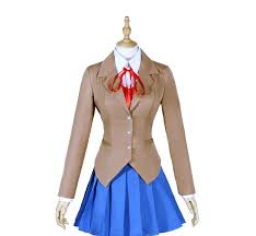 Maybe you would like to learn more about one of these? Dokidoki Klub Sastra Karena Monika Cosplay Anime Jk Seragam Sekolah Kartun Wanita Pria Kostum Full Set Mantel Kaos Rok Aliexpress