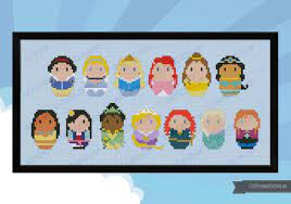 However, once you've drawn your pattern onto the fabric. Storybook Princesses Digital Cross Stitch Pattern