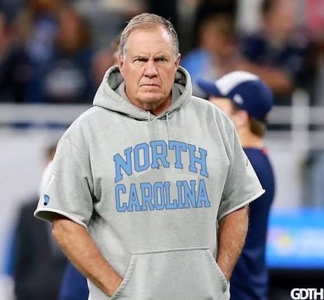 The new University of North Carolina head football coach, Bill Belichick.  Yup, read that again. 