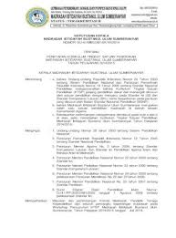Ujian akhir madrasah berstandar nasional (uambn) a. Model Dokumen I Ktsp Madrasah Final Pdf Document