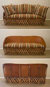 Mexican Equipale Leather Sofa Chair Set Muebles Equipales Muebles Rusticos