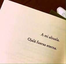 ¡ojalá!, con esto expresa su deseo de que le gustaría que mañana no lloviese. Albert On Twitter A Mi Abuela Ojala Fueras Eterna Https T Co S6sqgqbk3o