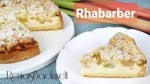 Schmand unter den noch warmen pudding rühren. Rhabarberkuchen Mit Schmand Streusel Traum Kombi Youtube