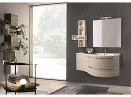 Ce meuble à la fois pratique et esthétique accueillera tout vos produits de beauté et votre textile de bain. Magasin Meuble Salle De Bain Arrondi Personnalisabl Haut Gamme Italien
