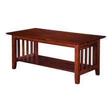 Stickley harvey ellis inlaid mission oak coffee table. Atlantic Furniture Mission Coffee Table Ah15204 Rona