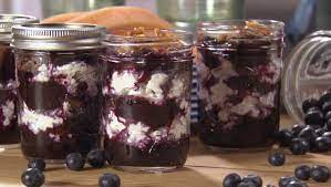 Just Wanted To Share This Delicious Recipe From Lidia Bastianich With You Buon Gusto Blueberry And Ricotta P Parfait Recipes Ricotta Dessert Picnic Desserts