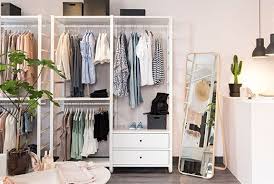 Ikea Begehbarer Kleiderschrank Wie Z B Algot Oder Elvarli Kombination In Weiss House Decoration Ideas Begehbarer Kleiderschrank Gunstig Kleiderschrank Gunstig Ikea Kleiderschrank