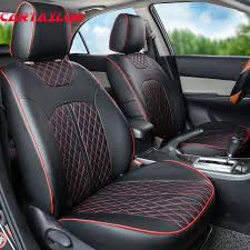 Us 436 05 Cartailor Car Seat Protector For Nissan Patrol Y61 Y62 Seat Covers Black Pu Leath Leather Car Seat Covers Custom Car Seat Covers Leather Car Seats
