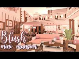 Roblox welcome to bloxburg modern living room kitchen. Roblox Bloxburg L Blush Mini Mansion L House Build Youtube House Design Photos Diy House Plans House Plans With Pictures