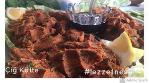 antep usulu etli cigkofte ve cigkofte sosu tarifi yemek tarifleri yemek meze
