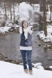 Winter Snow Portraits Michigan Seniors Photographer Winter Senior Pictures Photography Senior Pictures Senior Picture Outfits