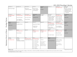 Precollege Calendar Manhattan School Of Music