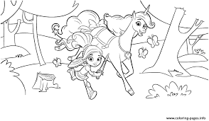 You can print out this unicorn and princess coloring page or color it online with our coloring machine. Nella The Princess Knight And Unicorn In Forest Coloring Pages Printable