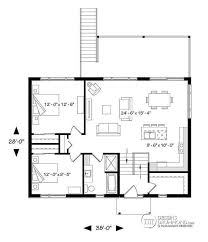 Decouvrez Le Plan 3991 Calypso Qui Vous Plaira Pour Ses 2 3 4 Chambres Et Son Style Chalet House Plans Modern Style House Plans Small House Floor Plans