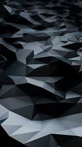 Black And Grey Wallpaper Android Black Grey Poly Background Wallpaper Smartphone Ipad Air Wallpaper Abstract Wallpaper Low Poly Art