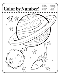 Outer Space Worksheets Coloring Space Coloring Pages Outer Space Activities Space Preschool
