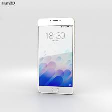 Meizu M3 Note Gold 3D model ...