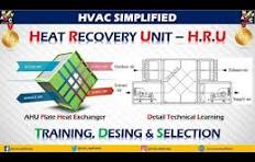 AHU Heat Recovery - Plate Heat Exchanger Type (Detail ...