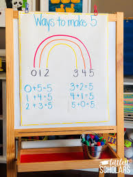 Ways To Make 5 And 10 Rainbows Of Fun Littlest Scholars